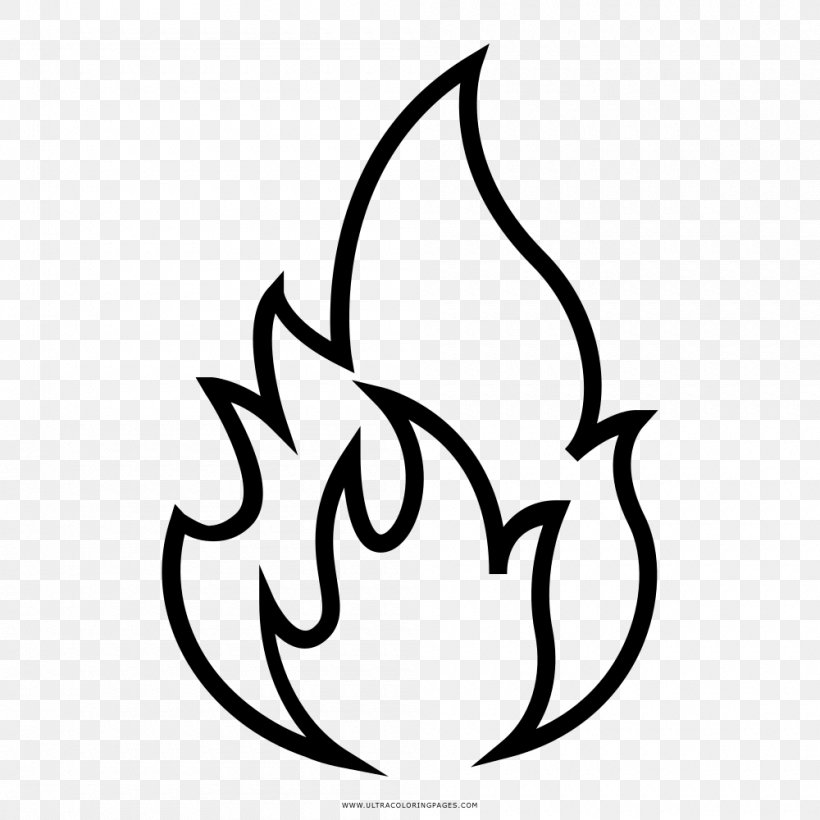 Coloring Book Drawing Flame Fire Black And White, PNG, 1000x1000px, Coloring Book, Artwork, Ausmalbild, Black, Black And White Download Free