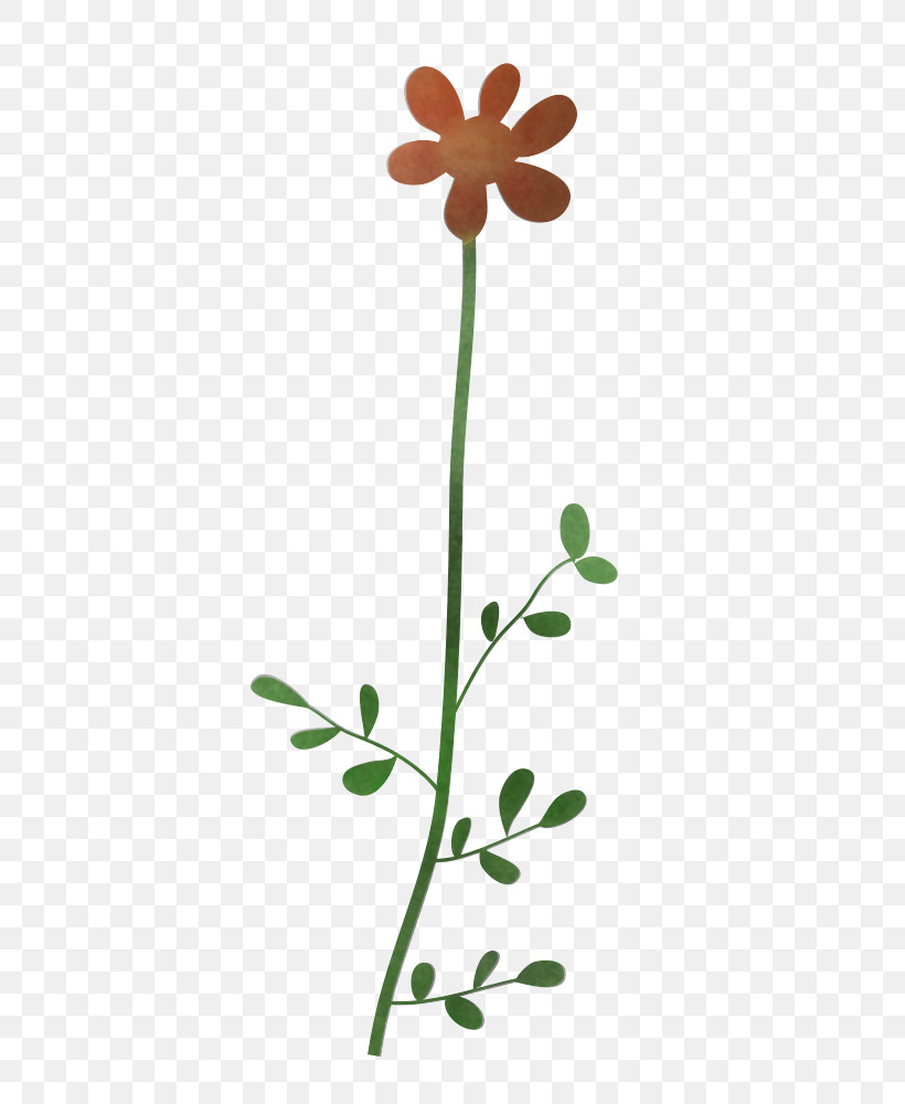 Flower Plant Plant Stem Leaf Pedicel, PNG, 500x1000px, Flower, Leaf, Pedicel, Plant, Plant Stem Download Free