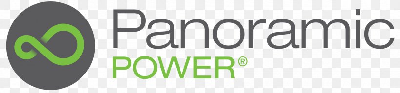 Logo Brand Panoramic Power Ltd. Trademark, PNG, 2400x560px, Logo, Brand, Green, Panoramic Photography, Sensor Download Free
