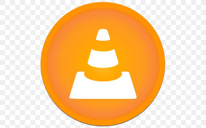 Symbol Yellow Orange, PNG, 512x512px, Vlc Media Player, Apple, Button, Computer, Computer Software Download Free