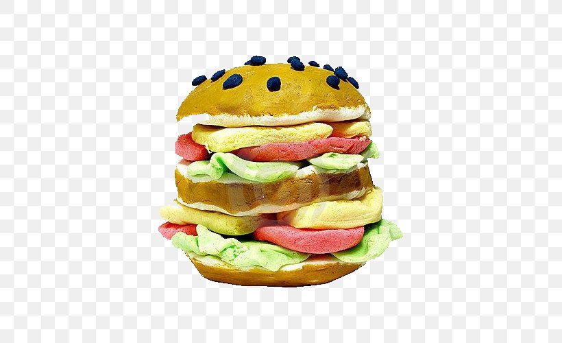 Hamburger Crab Illustration, PNG, 500x500px, Hamburger, American Food, Breakfast Sandwich, Cheeseburger, Crab Download Free