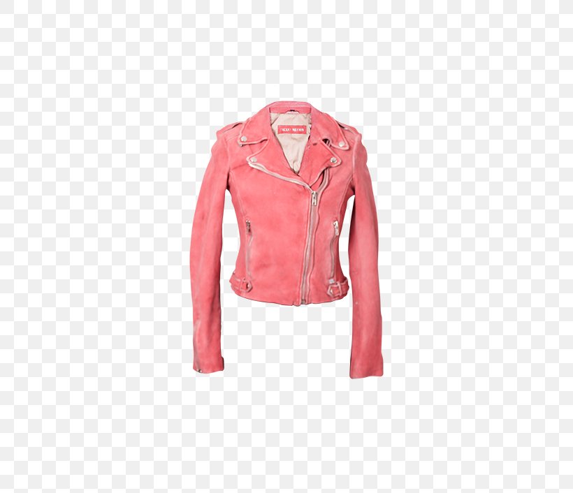 Leather Jacket Sleeve Pink M, PNG, 500x706px, Leather Jacket, Clothing, Jacket, Leather, Pink Download Free