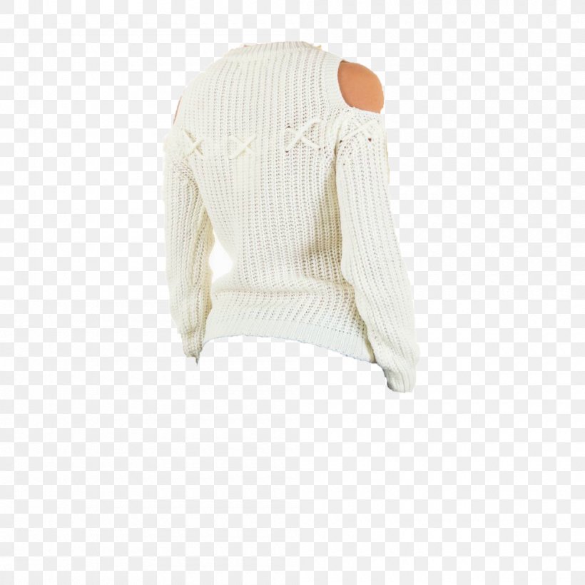 Outerwear Sweater Shoulder Sleeve, PNG, 1000x1000px, Outerwear, Beige, Neck, Shoulder, Sleeve Download Free