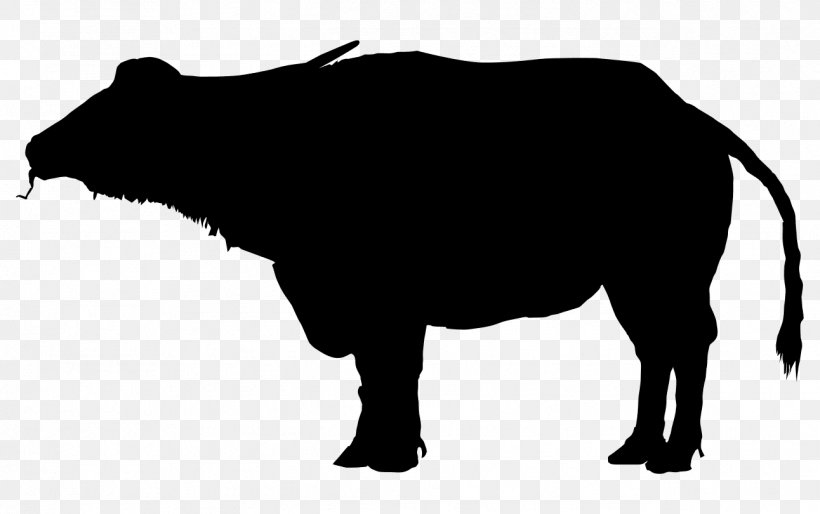 Water Buffalo Silhouette American Bison Clip Art, PNG, 1292x810px, Water Buffalo, African Buffalo, American Bison, Bison, Black Download Free