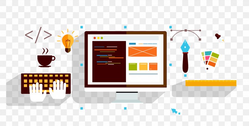 Web Design Web Development Search Engine Optimization World Wide Web, PNG, 2592x1313px, Web Design, Advertising, Art, Brand, Content Management System Download Free
