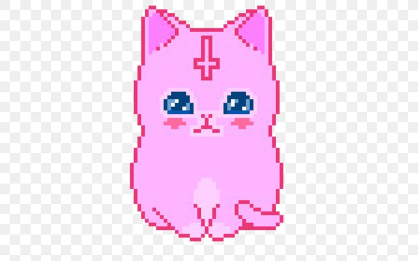 Cat Image Pixel Design, PNG, 512x512px, Cat, Area, Art, Bead, Drawing Download Free