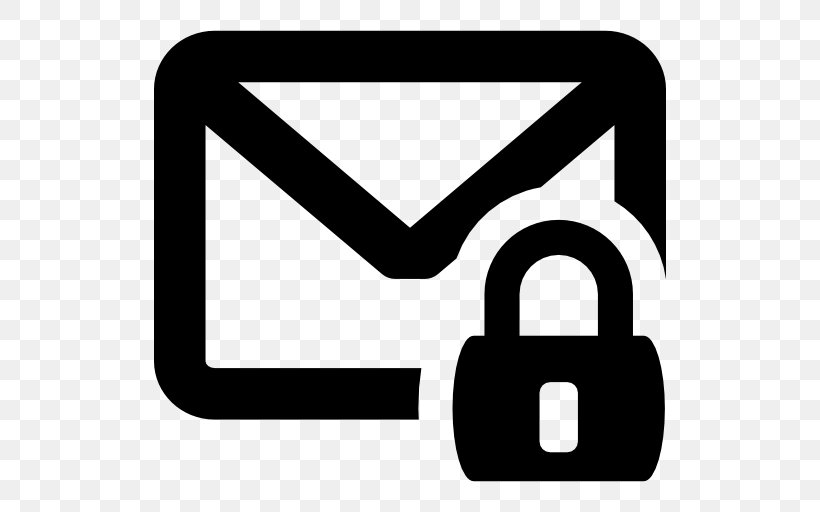 Email Message Security, PNG, 512x512px, Email, Area, Black, Black And White, Brand Download Free