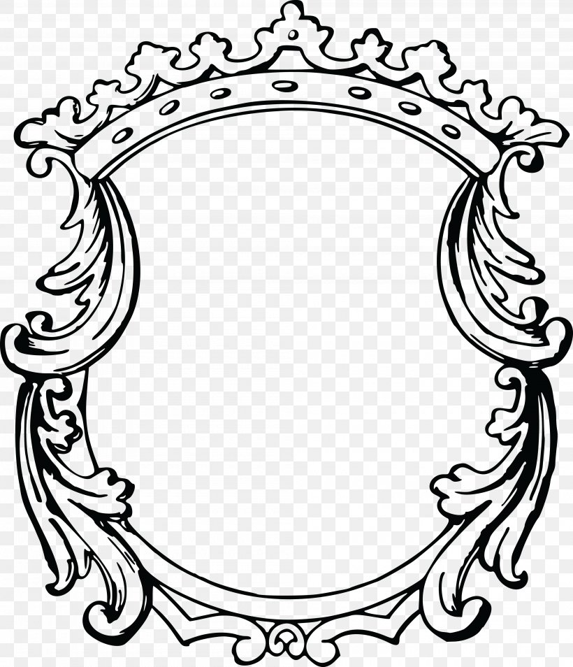 Picture Frames Clip Art, PNG, 4000x4654px, Picture Frames, Black, Black And White, Color, Flower Download Free