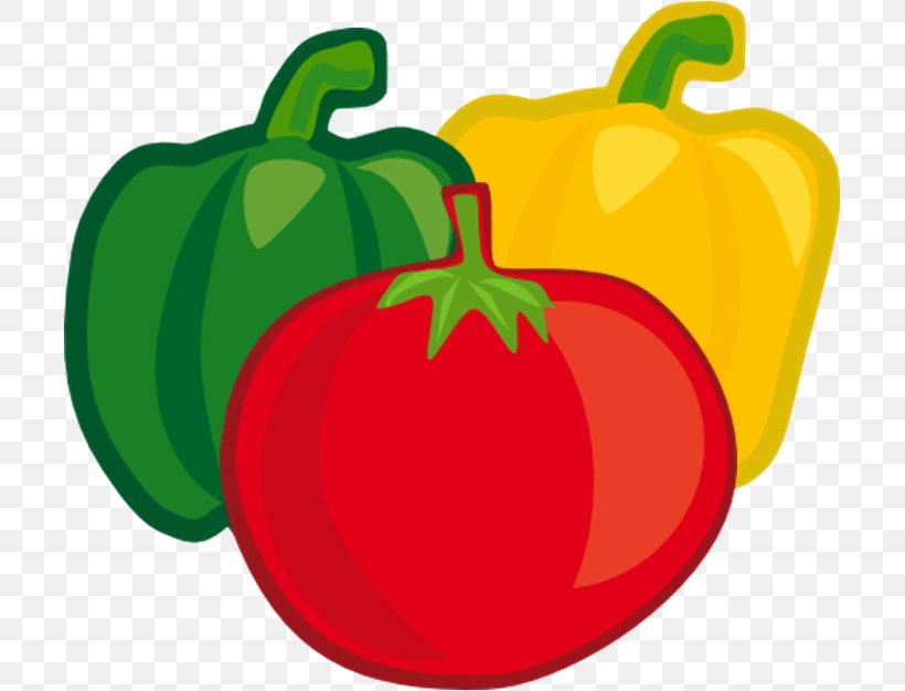 Bell Pepper Cayenne Pepper Vegetable Food, PNG, 705x626px, Bell Pepper, Apple, Bell Peppers And Chili Peppers, Capsicum, Capsicum Annuum Download Free