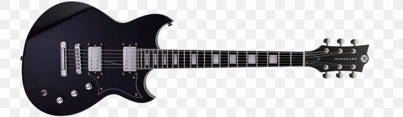 Electric Guitar Reverend Musical Instruments Bass Guitar Cort Guitars, PNG, 1880x550px, Electric Guitar, Bass Guitar, Black, Black And White, Bob Balch Download Free