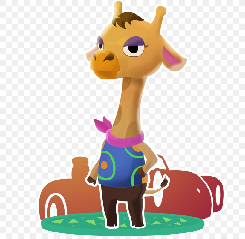 Giraffe Animal Crossing: New Leaf Digital Art Game Fan Art, PNG, 800x800px, Giraffe, Animal Crossing, Animal Crossing New Leaf, Animal Figure, Art Download Free