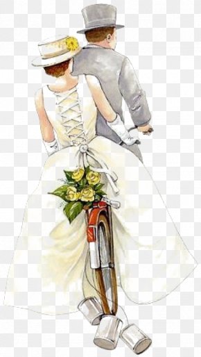 Cycling Married - Marriage Sentence Augur Wedding Anniversary PNG