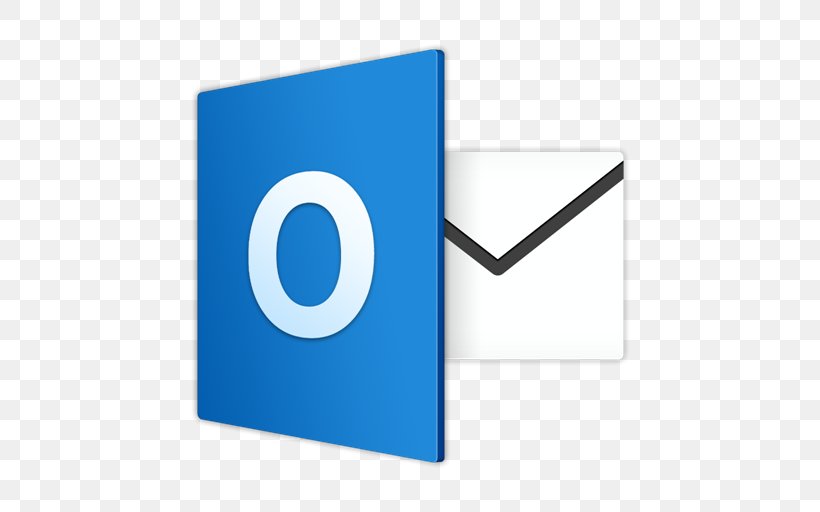 Microsoft Outlook Microsoft Office For Mac 2011 MacOS, PNG, 512x512px, Microsoft Outlook, Blue, Brand, Computer Software, Electric Blue Download Free
