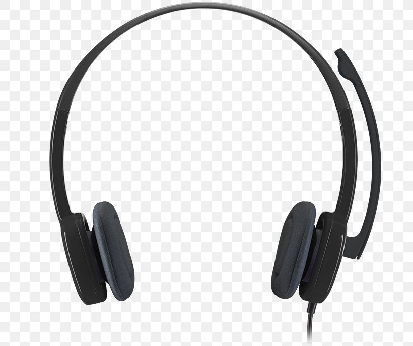 Noise-canceling Microphone Logitech H151 Headphones Stereophonic Sound, PNG, 800x687px, Microphone, Audio, Audio Equipment, Background Noise, Electronic Device Download Free