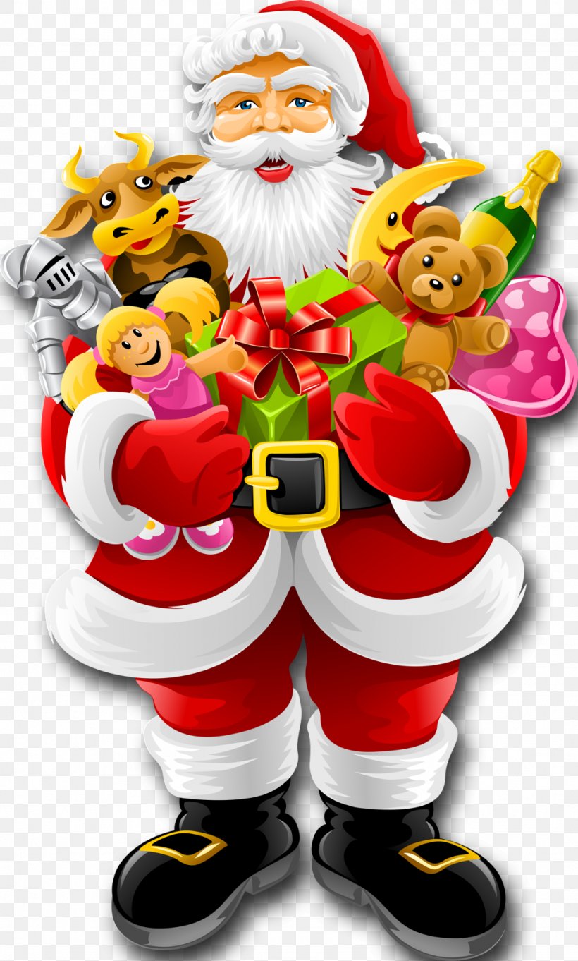 Santa Claus Snegurochka Christmas Card Clip Art, PNG, 1024x1702px, Santa Claus, Advent, Art, Bombka, Christmas Download Free
