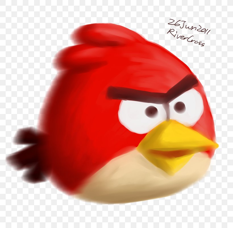 Angry Birds Red T-shirt Hero Fighter, PNG, 800x800px, Angry Birds, Art, Beak, Bird, Deviantart Download Free