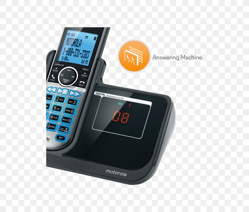 Feature Phone Mobile Phones Motorola P1003 Digital Enhanced Cordless Telecommunications Cordless Telephone, PNG, 700x700px, Feature Phone, Answering Machine, Answering Machines, Caller Id, Communication Download Free