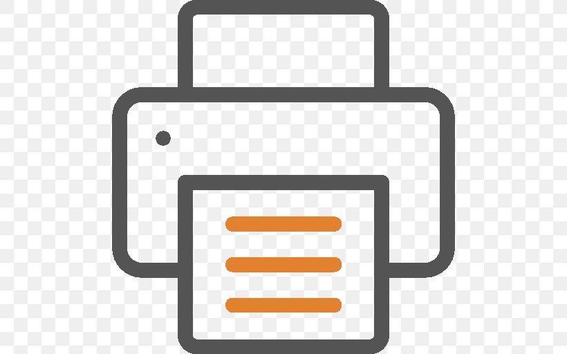 Rectangle Orange Yellow, PNG, 512x512px, Printing, Computer Software, Management, Orange, Organization Download Free