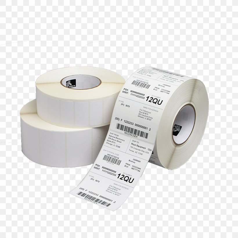 Thermal Paper Label Thermal-transfer Printing Zebra Technologies, PNG, 958x958px, Paper, Barcode, Barcode Printer, Hardware, Label Download Free