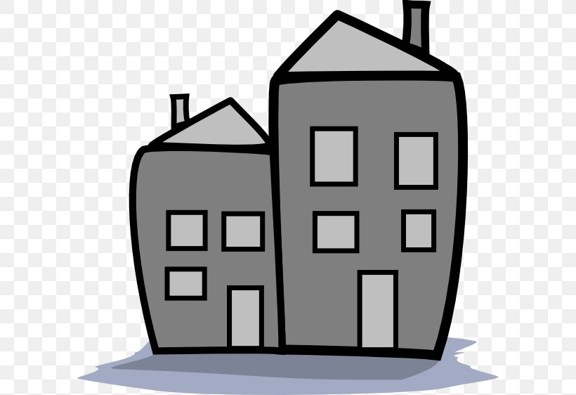 Apartment Building House Black And White Clip Art, PNG, 600x562px, Apartment, Black And White, Brand, Building, Condominium Download Free