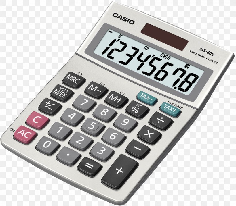 Casio Desktop Calculator Casio MS-80S Casio MS-80TV, PNG, 1138x996px, Casio Desktop Calculator, Calculator, Casio, Casio Ms120bm, Casio Sl300ver Download Free