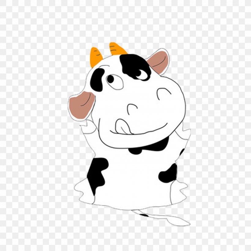 Dairy Cattle Milk Cartoon, PNG, 2953x2953px, Cattle, Animation, Cartoon, Cattle Like Mammal, Comics Download Free