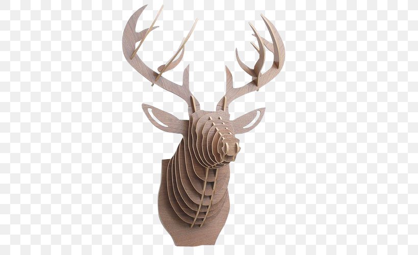 White-tailed Deer Puzz 3D Jigsaw Puzzle Elk, PNG, 500x500px, Deer, Antler, Decorative Arts, Elk, Jigsaw Puzzle Download Free
