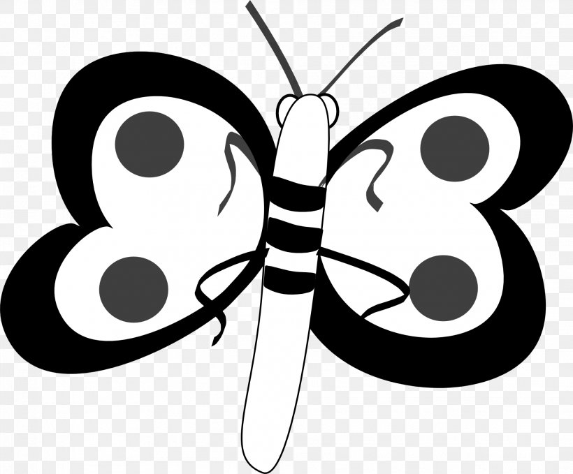 Butterfly Black And White Clip Art, PNG, 1979x1640px, Butterfly, Arthropod, Artwork, Black And White, Brush Footed Butterfly Download Free
