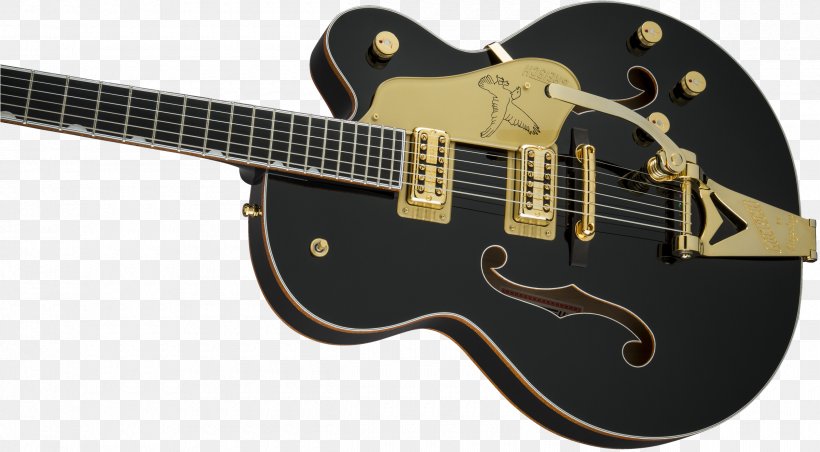Gretsch White Falcon Bigsby Vibrato Tailpiece Electric Guitar String, PNG, 2400x1323px, Gretsch, Acoustic Electric Guitar, Acoustic Guitar, Archtop Guitar, Bass Guitar Download Free
