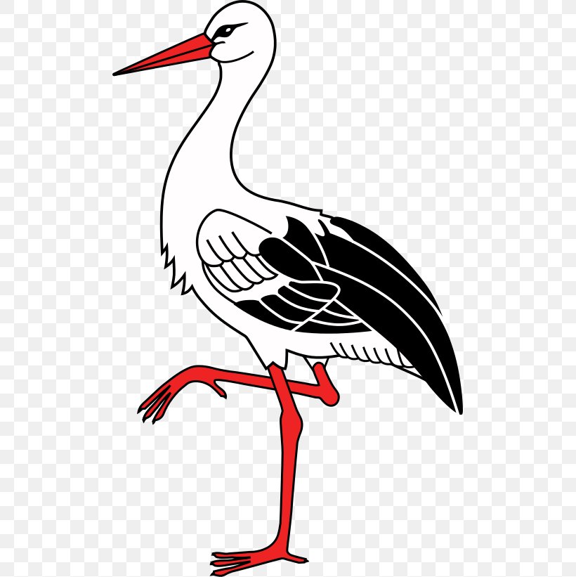 Marabou Stork White Stork Bird Clip Art, PNG, 499x821px, Marabou Stork, Art, Artwork, Baby Announcement, Beak Download Free