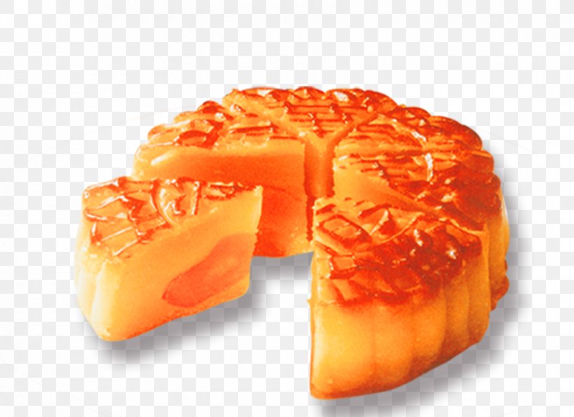 Mooncake Yolk Mid-Autumn Festival, PNG, 840x611px, Mooncake, Food, Midautumn Festival, Orange, Pastry Download Free