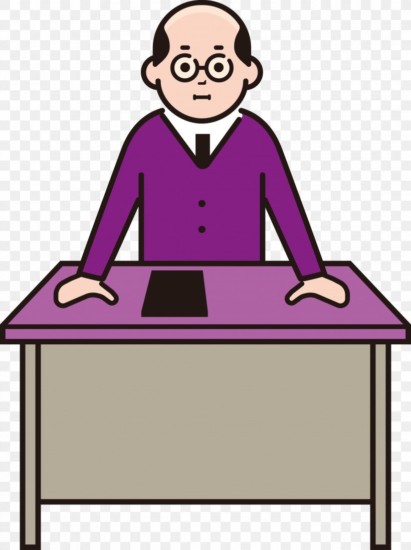 Teacher Desk Male, PNG, 2244x3000px, Teacher, Behavior, Cartoon, Desk, Education Download Free