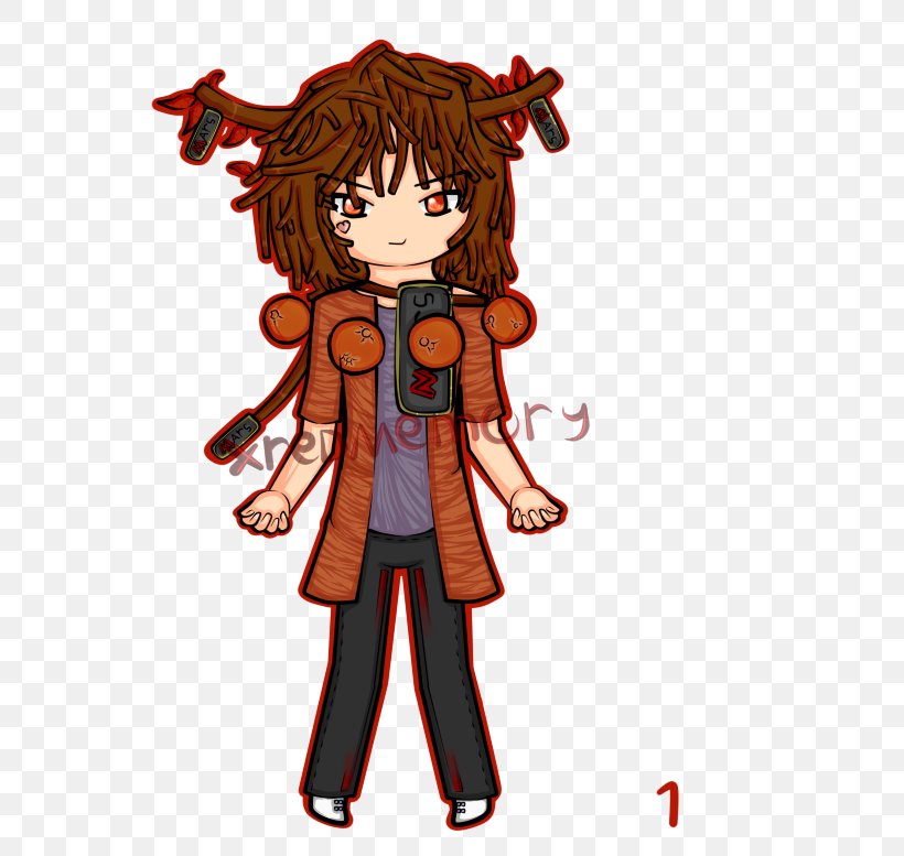 Brown Hair Legendary Creature Maroon Outerwear, PNG, 620x777px, Watercolor, Cartoon, Flower, Frame, Heart Download Free