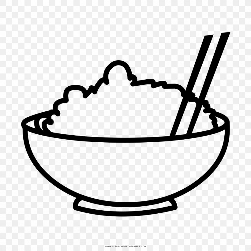 Coloring Book Drawing Onigiri Sushi Rice, PNG, 1000x1000px, Coloring Book, Black And White, Bowl, Chloe Moir Nutrition, Cookware And Bakeware Download Free