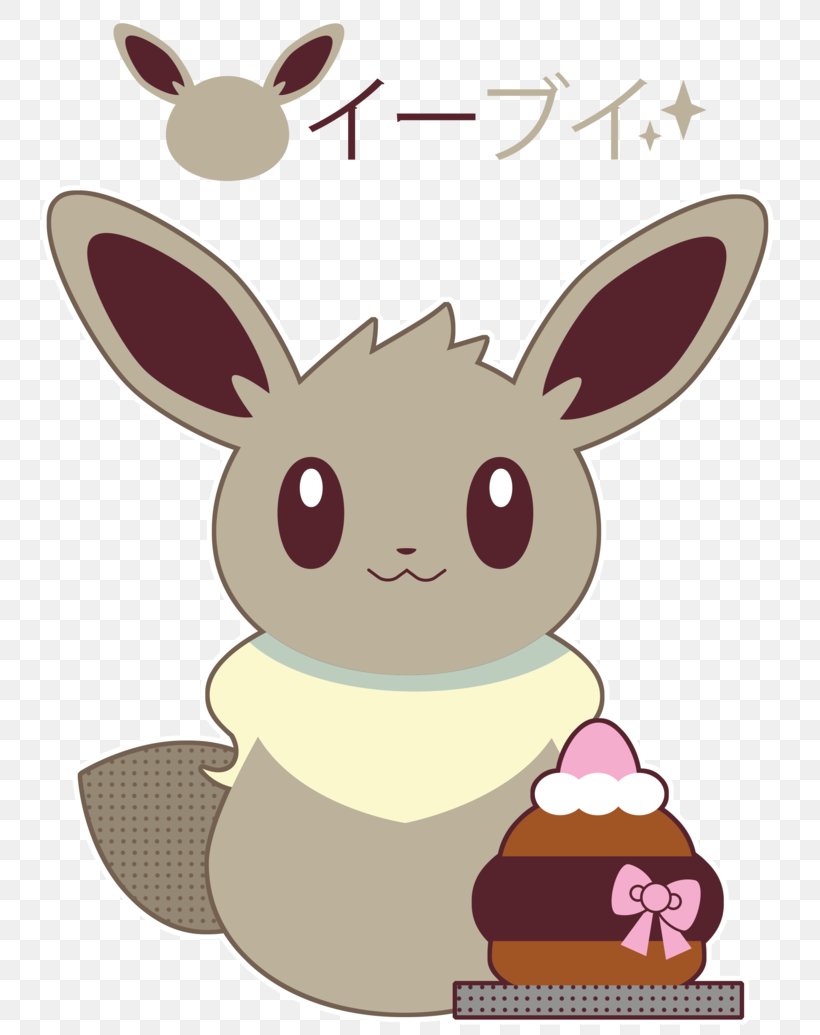 Eevee Pokémon X And Y Sylveon Leafeon, PNG, 800x1035px, Eevee, Domestic Rabbit, Easter Bunny, Espeon, Fictional Character Download Free
