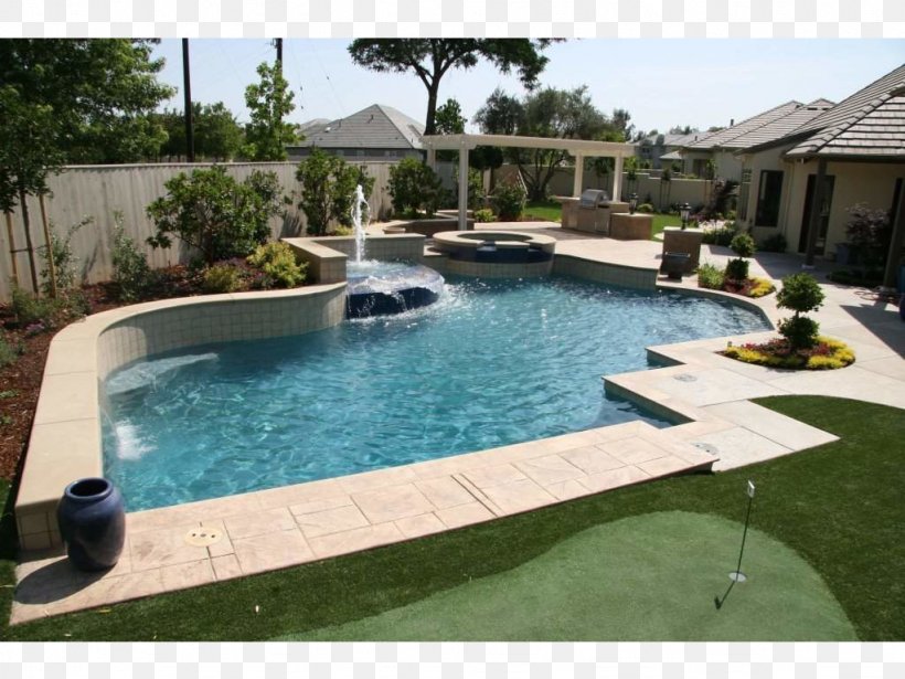 Swimming Pool Backyard Water Feature Pond, PNG, 1024x768px, Swimming Pool, Backyard, Composite Material, Estate, Grass Download Free