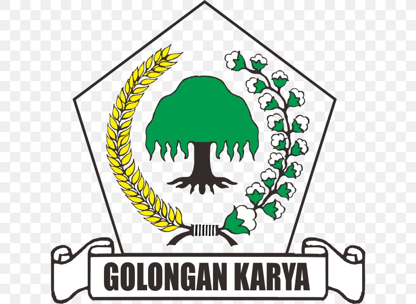 Great Indonesia Movement Party Golkar Vector Graphics, PNG, 620x600px, Indonesia, Artwork, Cdr, Crest, Election Download Free