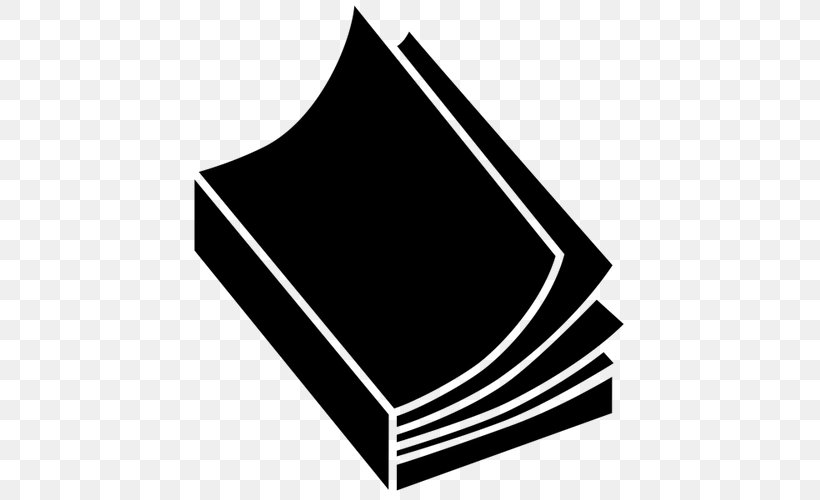Book Clip Art, PNG, 500x500px, Book, Area, Black, Black And White, Brand Download Free