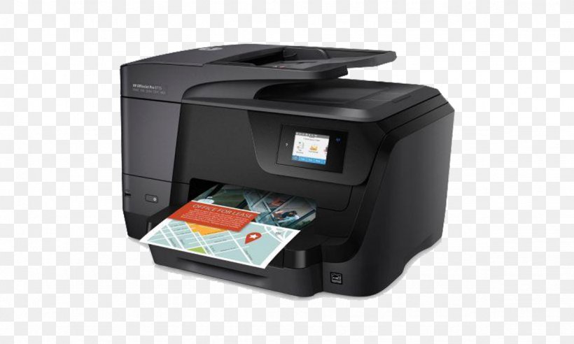 Hewlett-Packard HP Officejet Pro 8715 Multi-function Printer Inkjet Printing, PNG, 1181x709px, Hewlettpackard, Electronic Device, Fax, Hp Laserjet, Image Scanner Download Free
