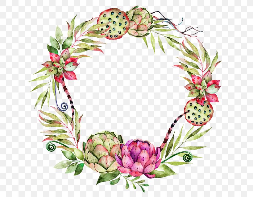 Flower Stock Photography Wreath Illustration, PNG, 658x639px, Flower, Branch, Cut Flowers, Decor, Floral Design Download Free