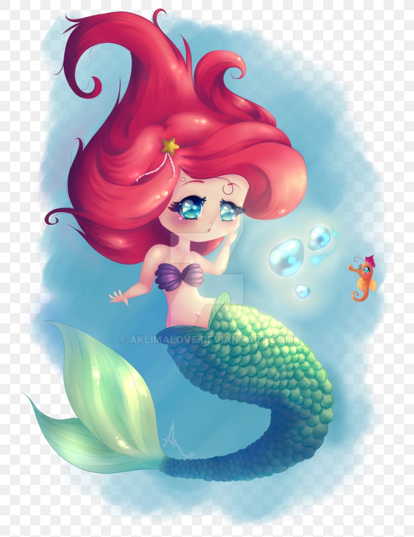 Mermaid Cartoon Legendary Creature, PNG, 751x1063px, Mermaid, Art, Cartoon, Character, Fiction Download Free