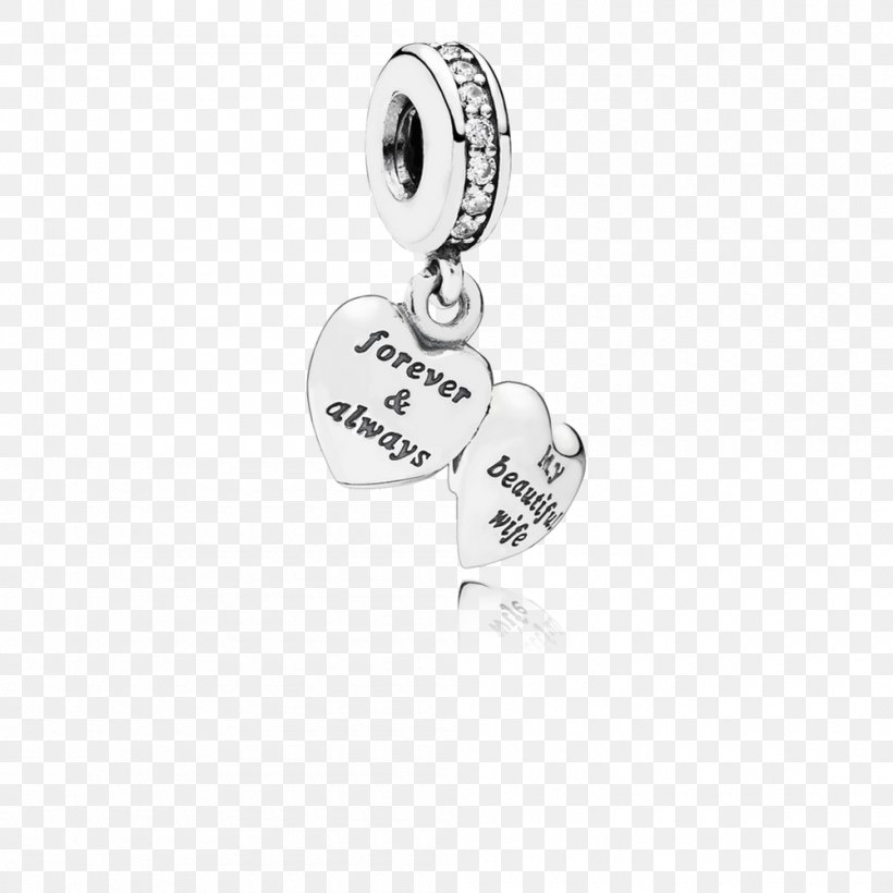 Earring Charm Bracelet Pandora Cubic Zirconia Charms & Pendants, PNG, 1000x1000px, Earring, Body Jewelry, Bracelet, Charm Bracelet, Charms Pendants Download Free