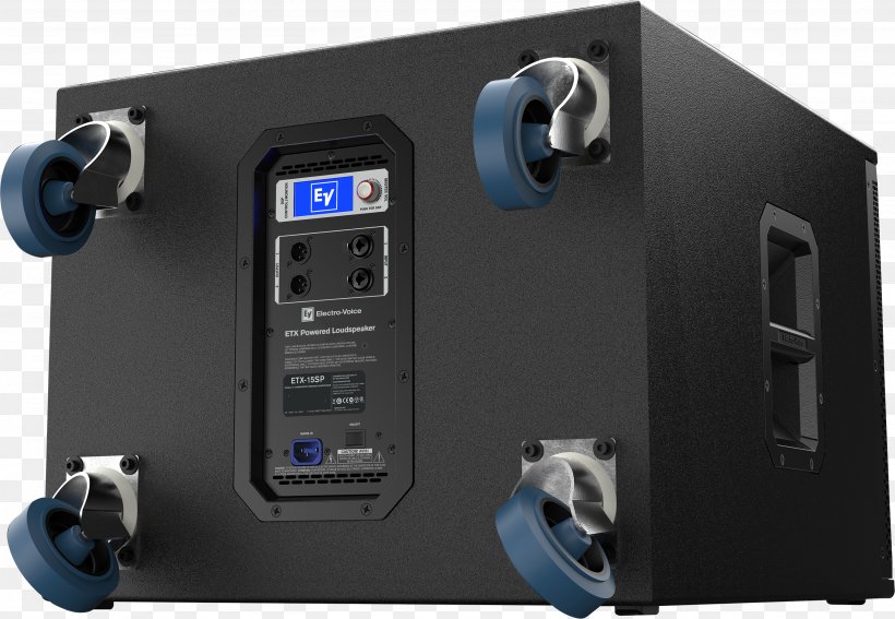Electro-Voice EKX-SP Subwoofer Loudspeaker Electro-Voice ETX-P, PNG, 2666x1844px, Electrovoice Ekxsp, Amplifier, Audio, Audio Crossover, Audio Equipment Download Free