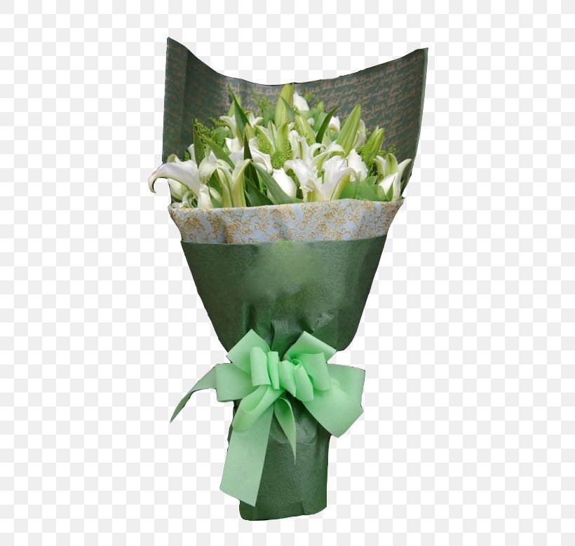 Floral Design Lilium Candidum Green Nosegay CMYK Color Model, PNG, 520x779px, Floral Design, Artificial Flower, Beach Rose, Cmyk Color Model, Color Download Free