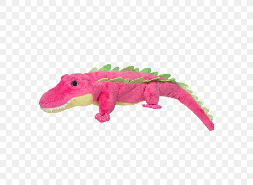 Stuffed Animals & Cuddly Toys Alligators Amazon.com Pink Common Iguanas, PNG, 600x600px, Stuffed Animals Cuddly Toys, Alligators, Amazoncom, Animal Figure, Beanie Babies Download Free
