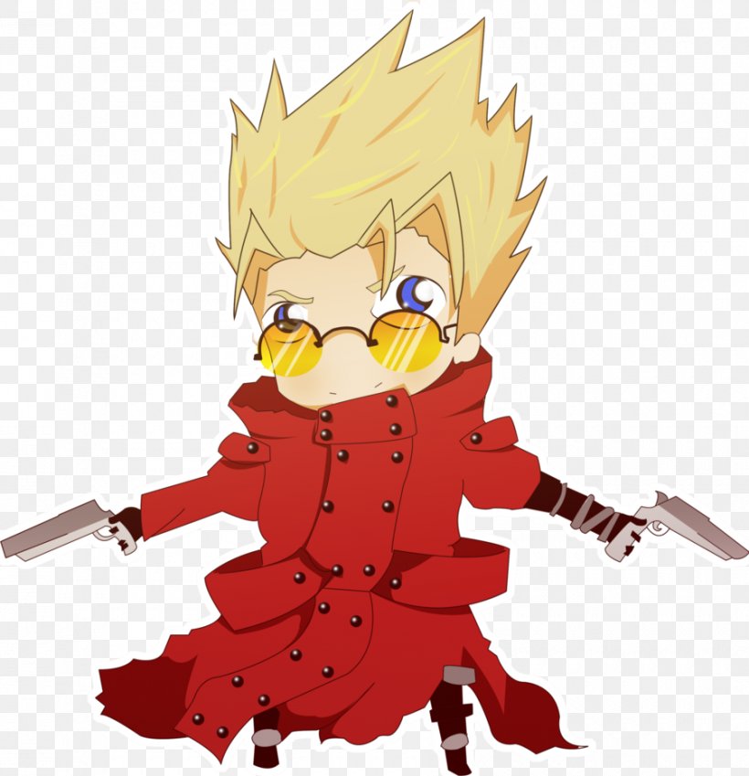 Vash The Stampede Trigun Fan Art, PNG, 900x932px, Watercolor, Cartoon, Flower, Frame, Heart Download Free