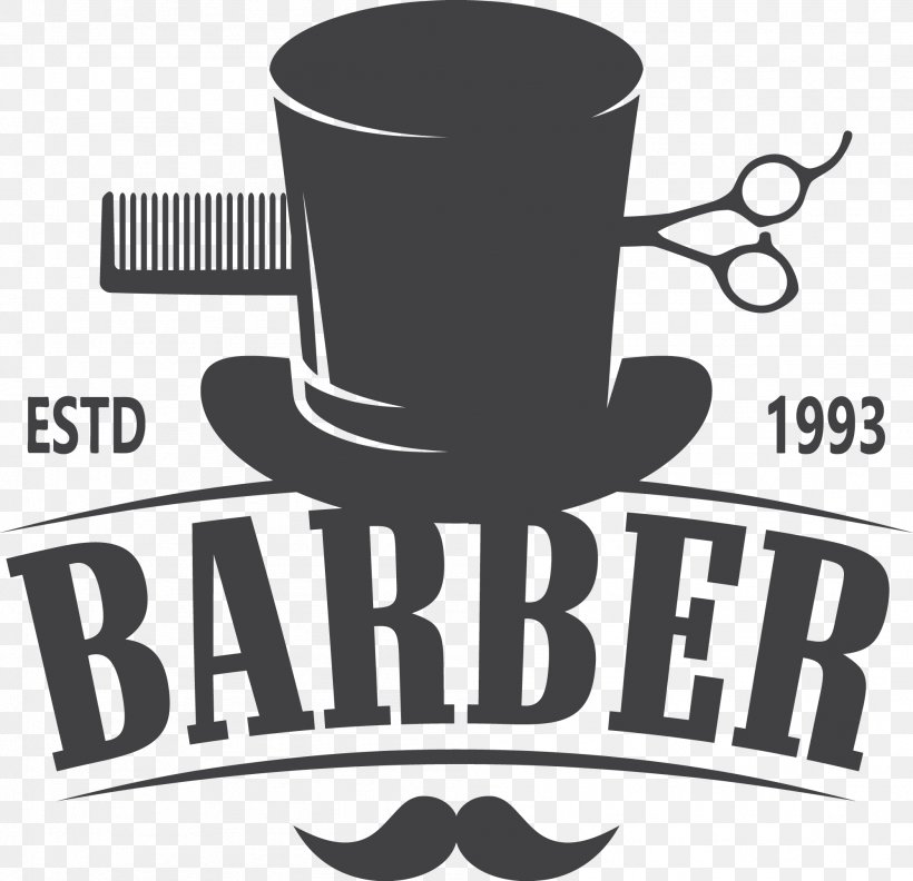 Barber Comb Hairdresser Hairstyle Logo, PNG, 1997x1930px, Barber, Barbershop, Beard, Beauty Parlour, Brand Download Free