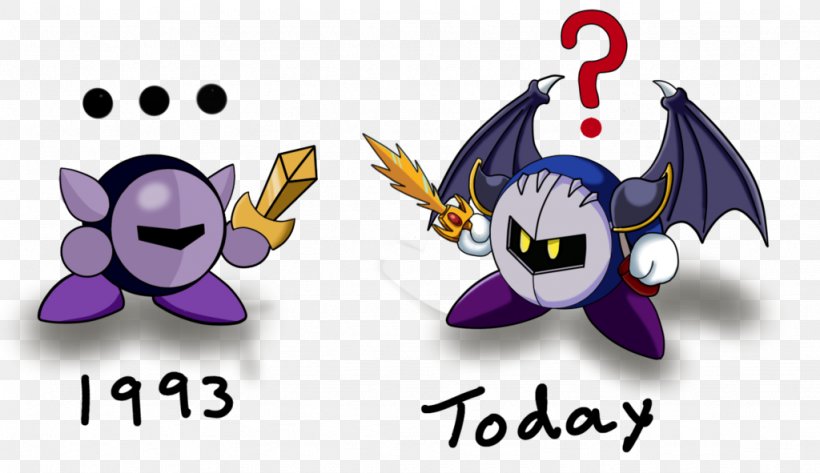 Meta Knight Kirby Super Star Ultra Kirby's Dream Land, PNG, 1024x591px, Meta Knight, Art, Cartoon, Drawing, Fiction Download Free