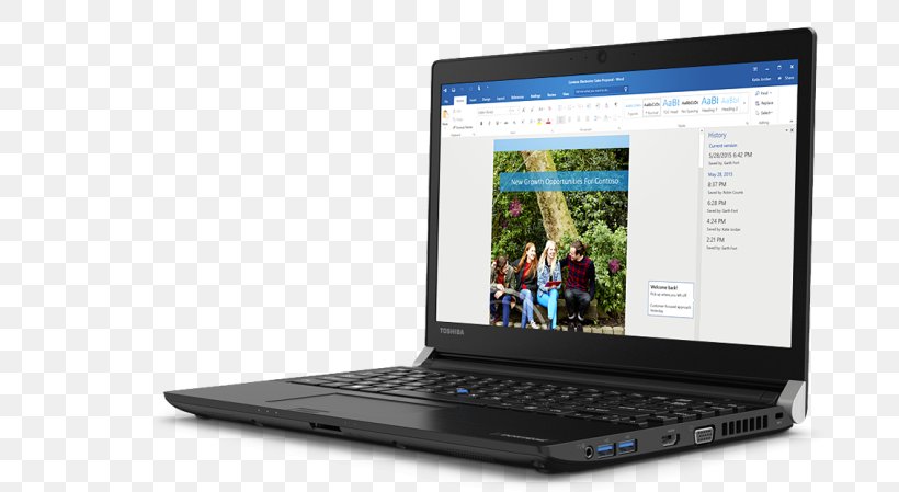 Netbook Computer Hardware Toshiba Portege A30-C-1CZ (13.3 Inch) Notebook Core I5 Laptop, PNG, 695x449px, Netbook, Computer, Computer Hardware, Display Device, Electronic Device Download Free