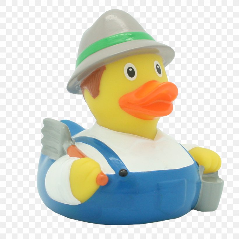 Rubber Duck Bathtub Toy Farmer, PNG, 1153x1153px, Duck, Baby Toys, Bathroom, Bathtub, Beak Download Free